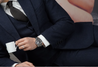 Peaky Navy Estate Herringbone Suit 3 Piece